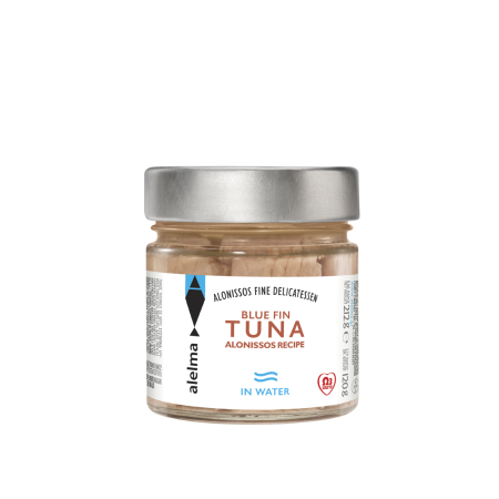 Blue fin tuna Alonissos in water 212gr