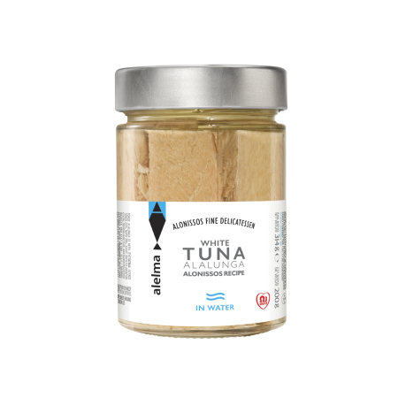 White tuna Alalunga Alonissos in water 314gr
