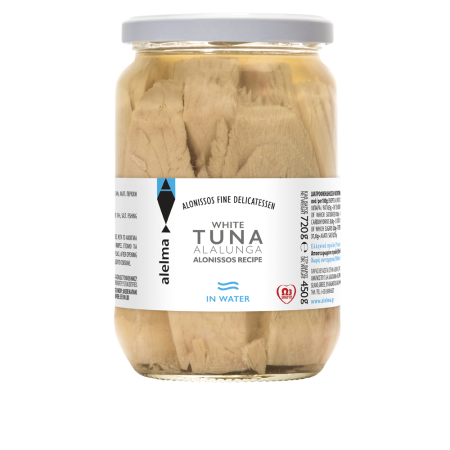 White tuna Alalunga Alonissos in water 720gr